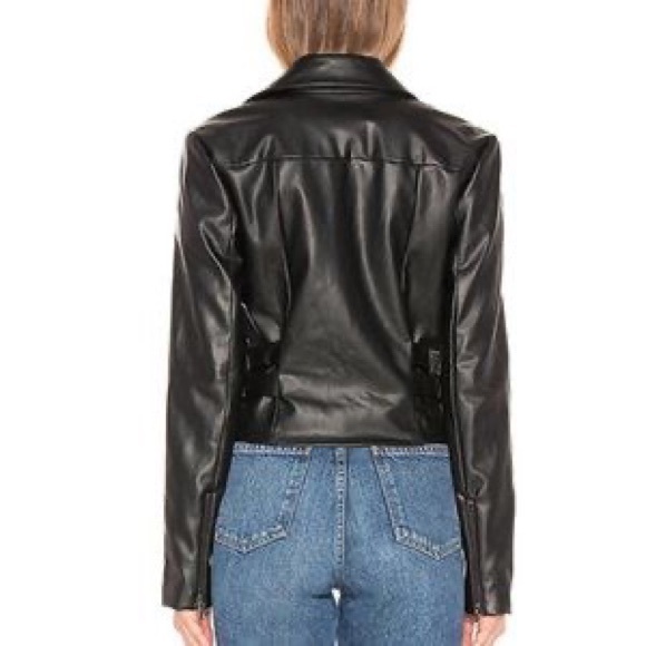 Brand new vegan leather Jacket in Black from Lovers and Friends - Picture 2 of 2